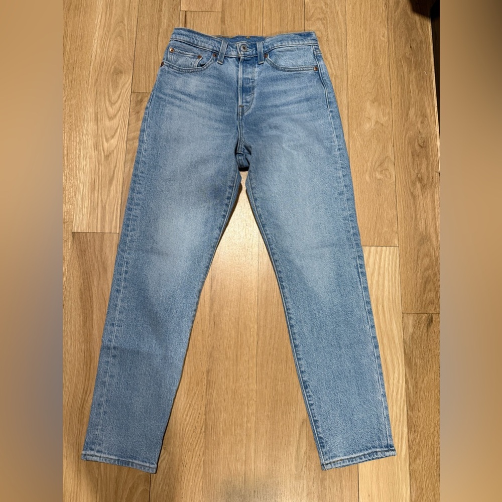 Levi's vintage “wedgie” straight leg jeans
